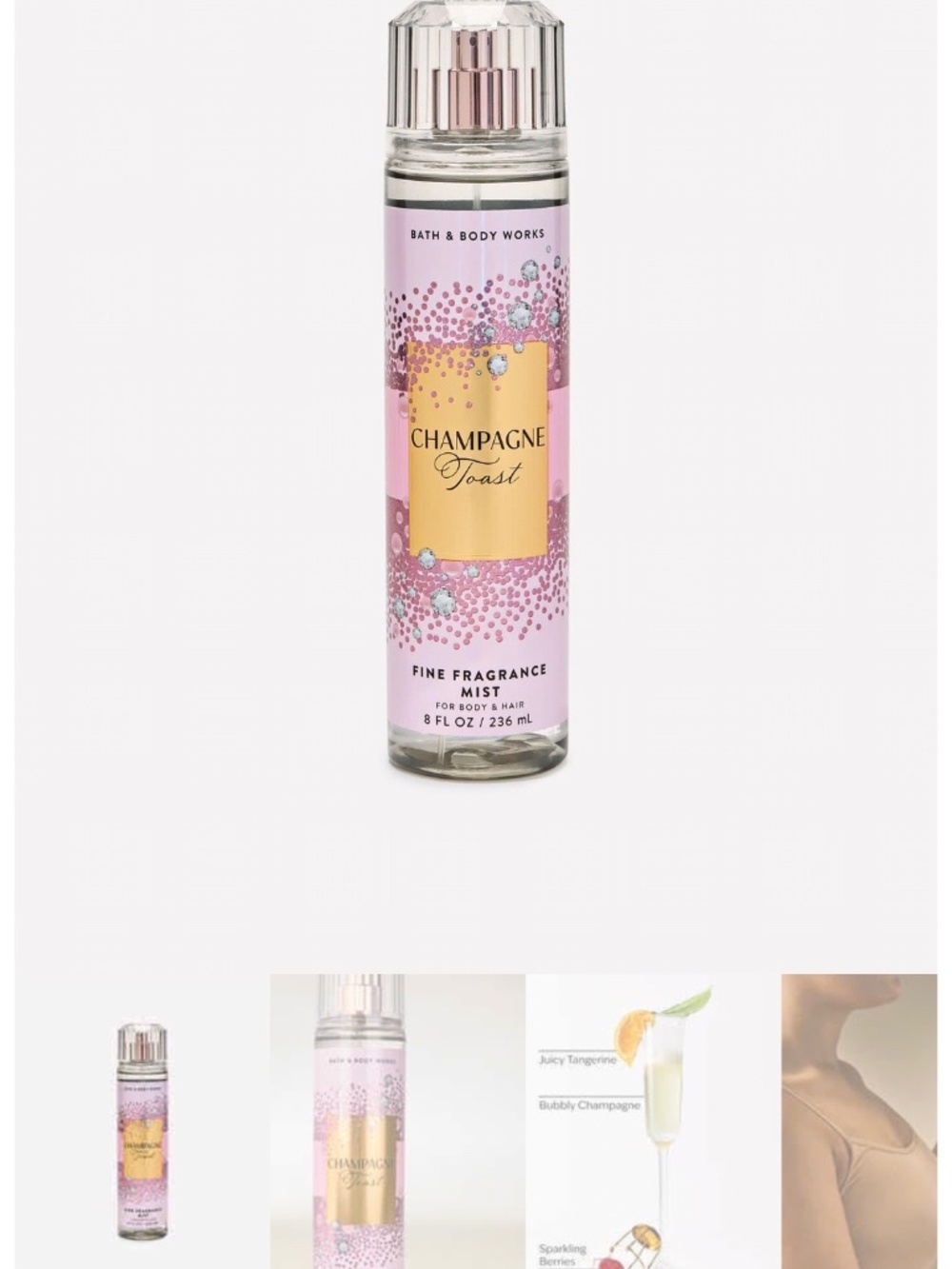 Champagne Toast Fine Fragrance Mist